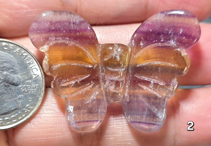 #2 Rainbow Fluorite Butterfly