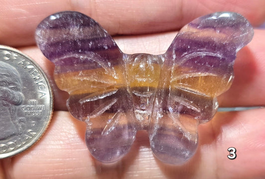 #3 Rainbow Fluorite Butterfly