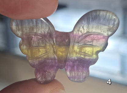 #4 Rainbow Fluorite Butterfly