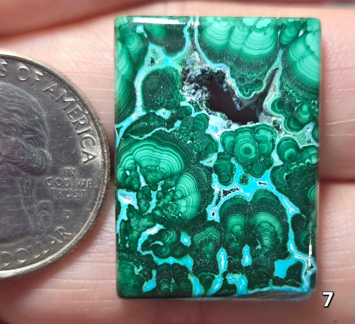 #7 Chrysocolla Malachite Druzy