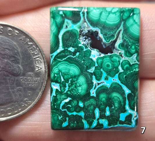 #7 Chrysocolla Malachite Druzy