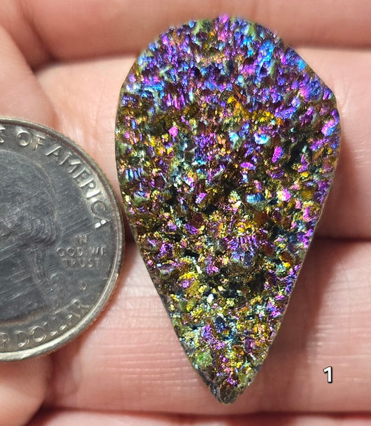 #1 Titanium Druzy