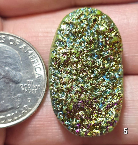 #5 Titanium Druzy