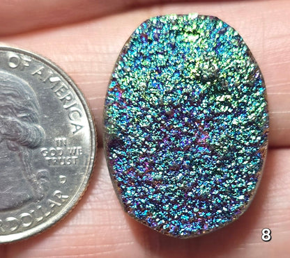 #8 Titanium Druzy
