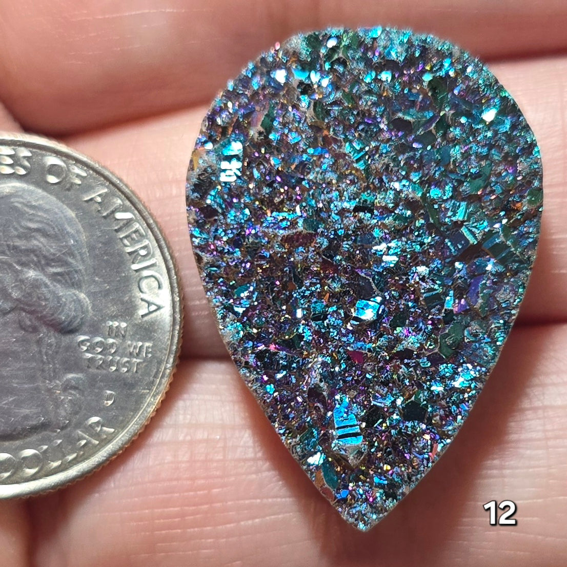 #12 Titanium Druzy