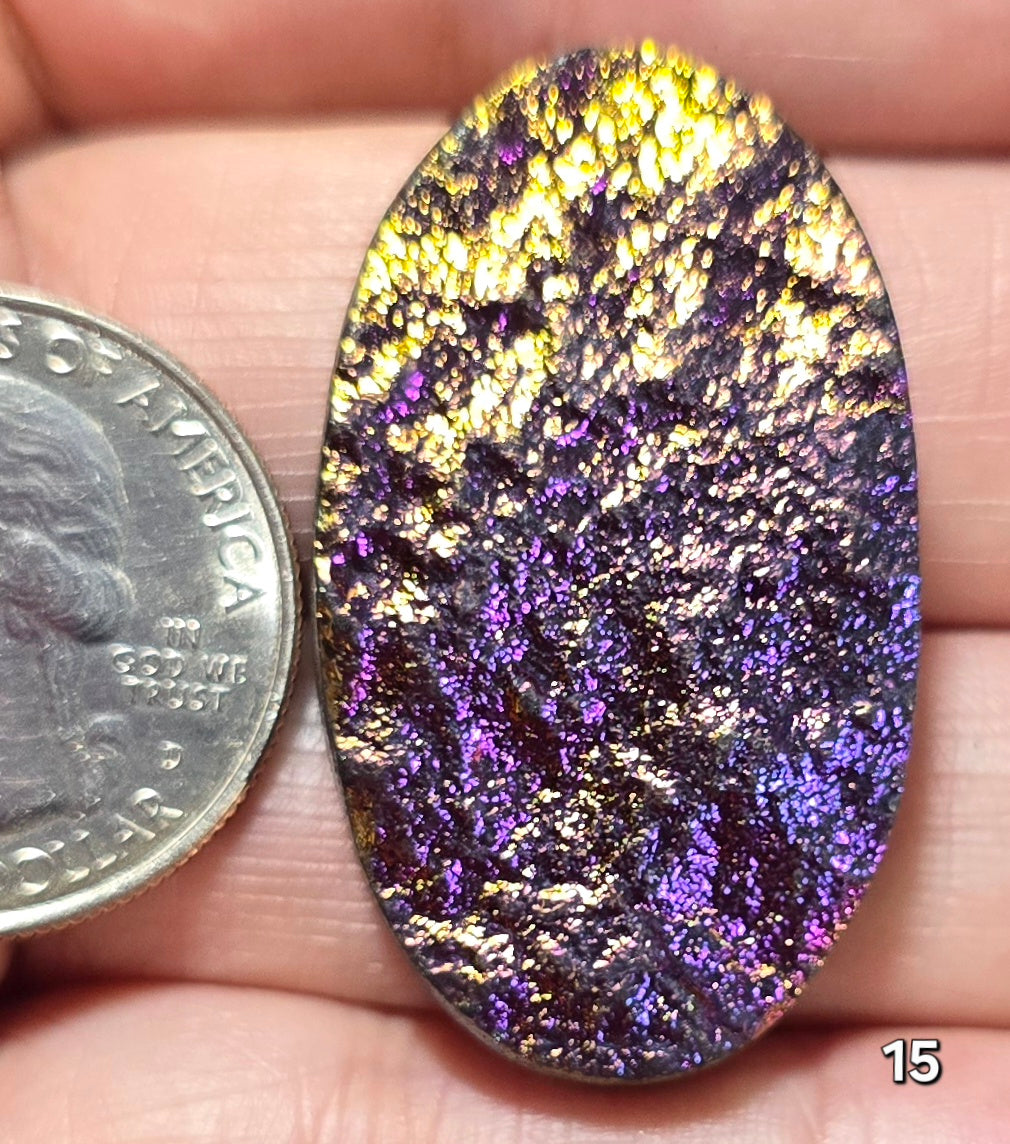 #15 Titanium Druzy