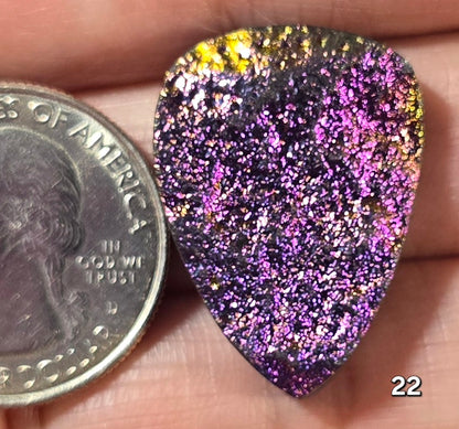 #22 Titanium Druzy