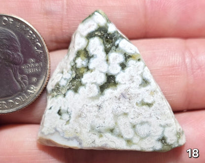 #18 Orbital Agate Druzy Slice