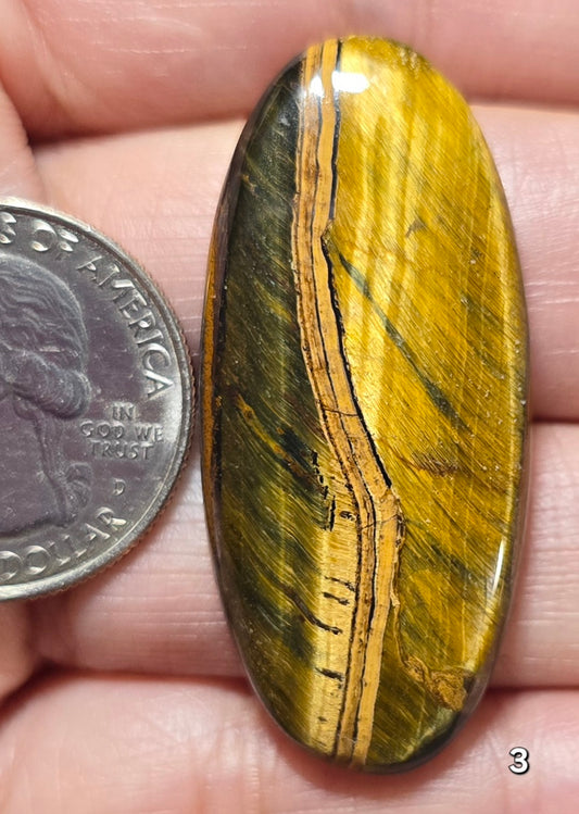 #3 Classic Golden Tiger Eye