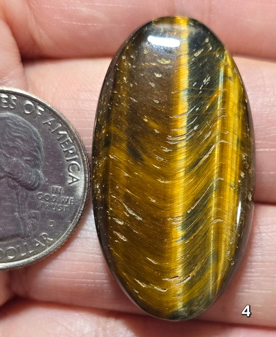 #4 Classic Golden Tiger Eye
