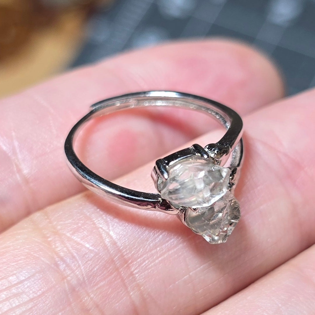 Herkimer Diamond Ring