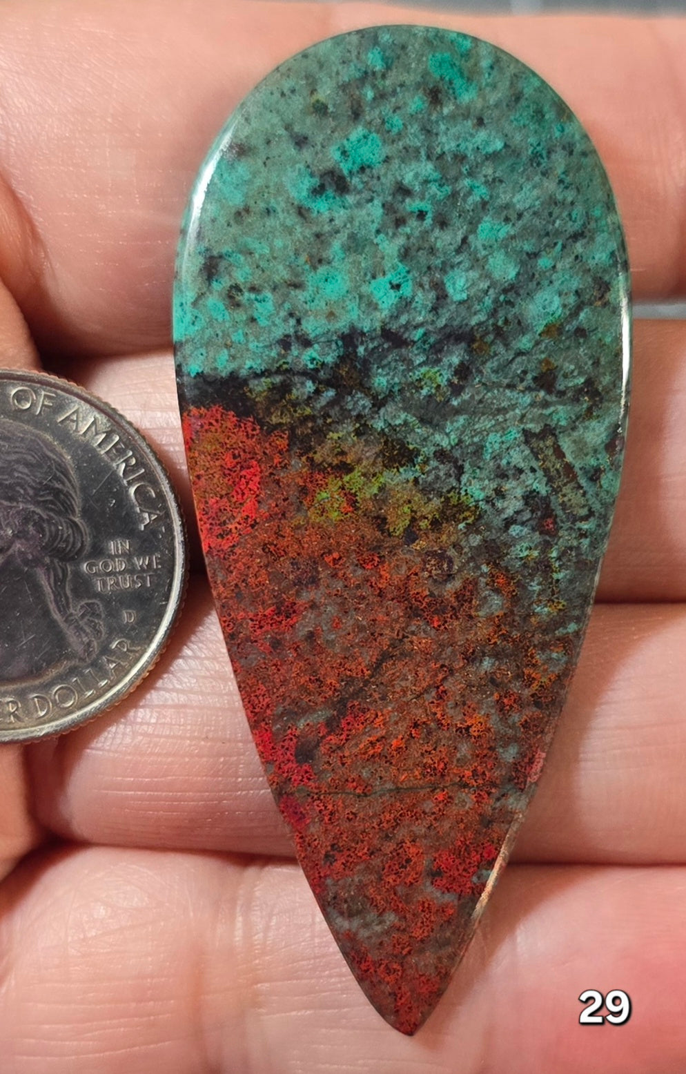 #29 Sonora Sunrise – Collector Statement Cabochon