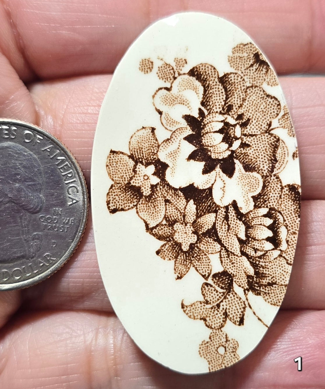 #1 Porcelain Cabochon