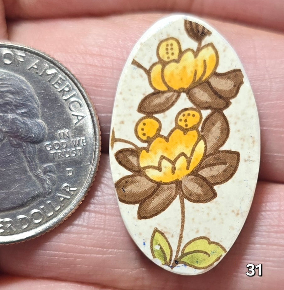 #31 Porcelain Cabochon
