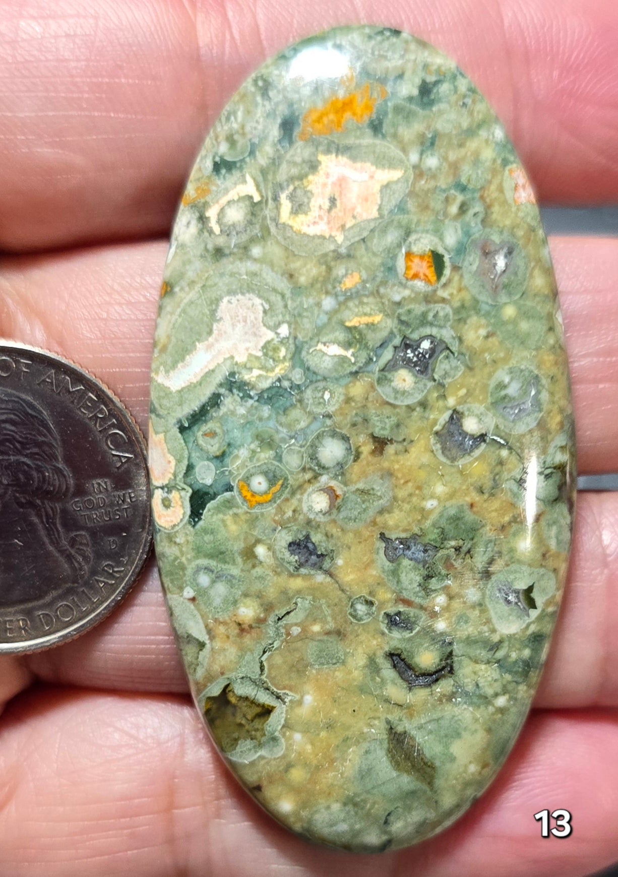 #13 Rainforest Jasper