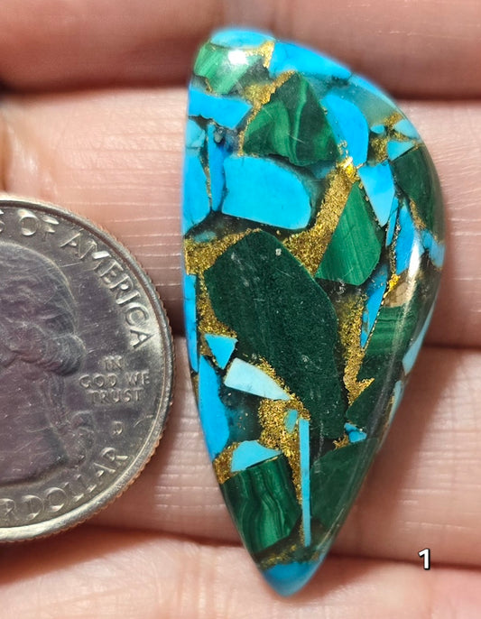 #1 Malachite Turquoise