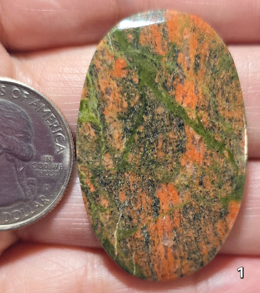 #1 Unakite Jasper