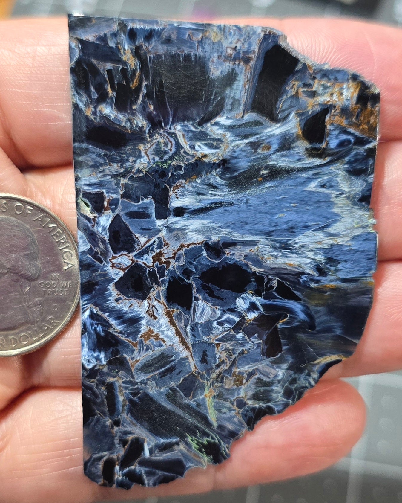 Pietersite Slab - Collector Grade