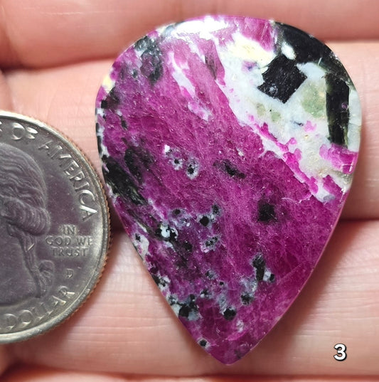 #3 Ruby Zoisite - Ruby Dominant