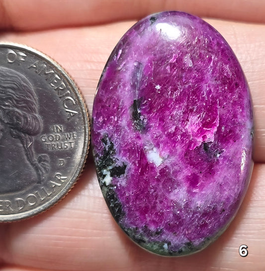 #6 Ruby Zoisite - Ruby Dominant