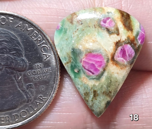 #18 Ruby Fuchsite