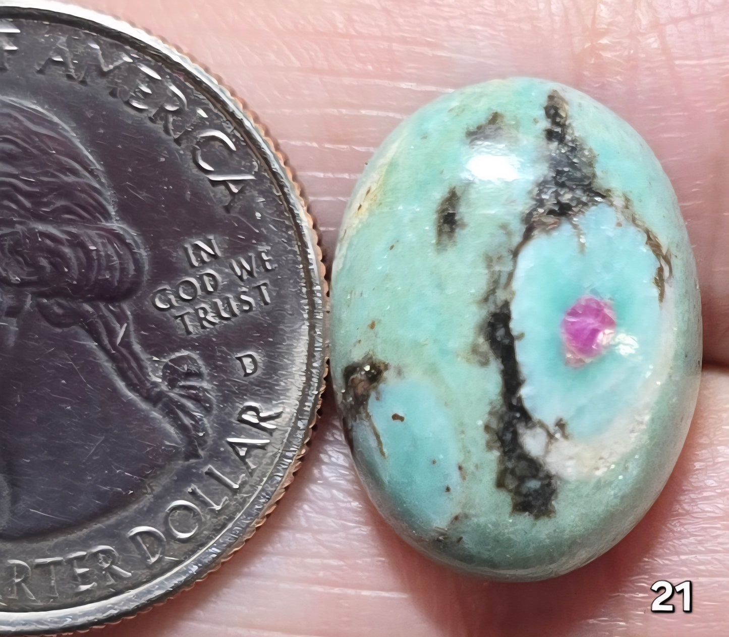#21 Ruby Fuchsite
