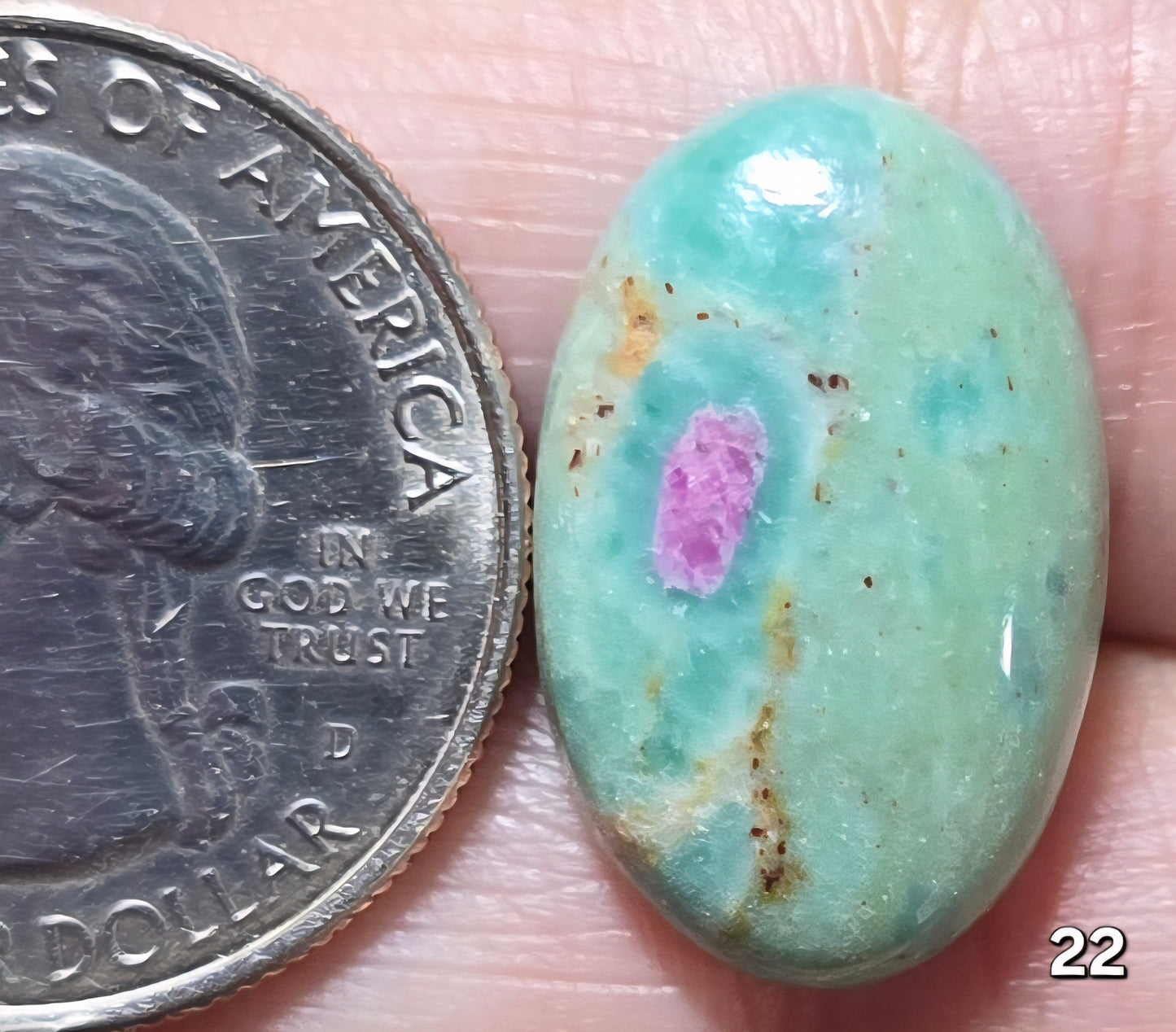 #22 Ruby Fuchsite