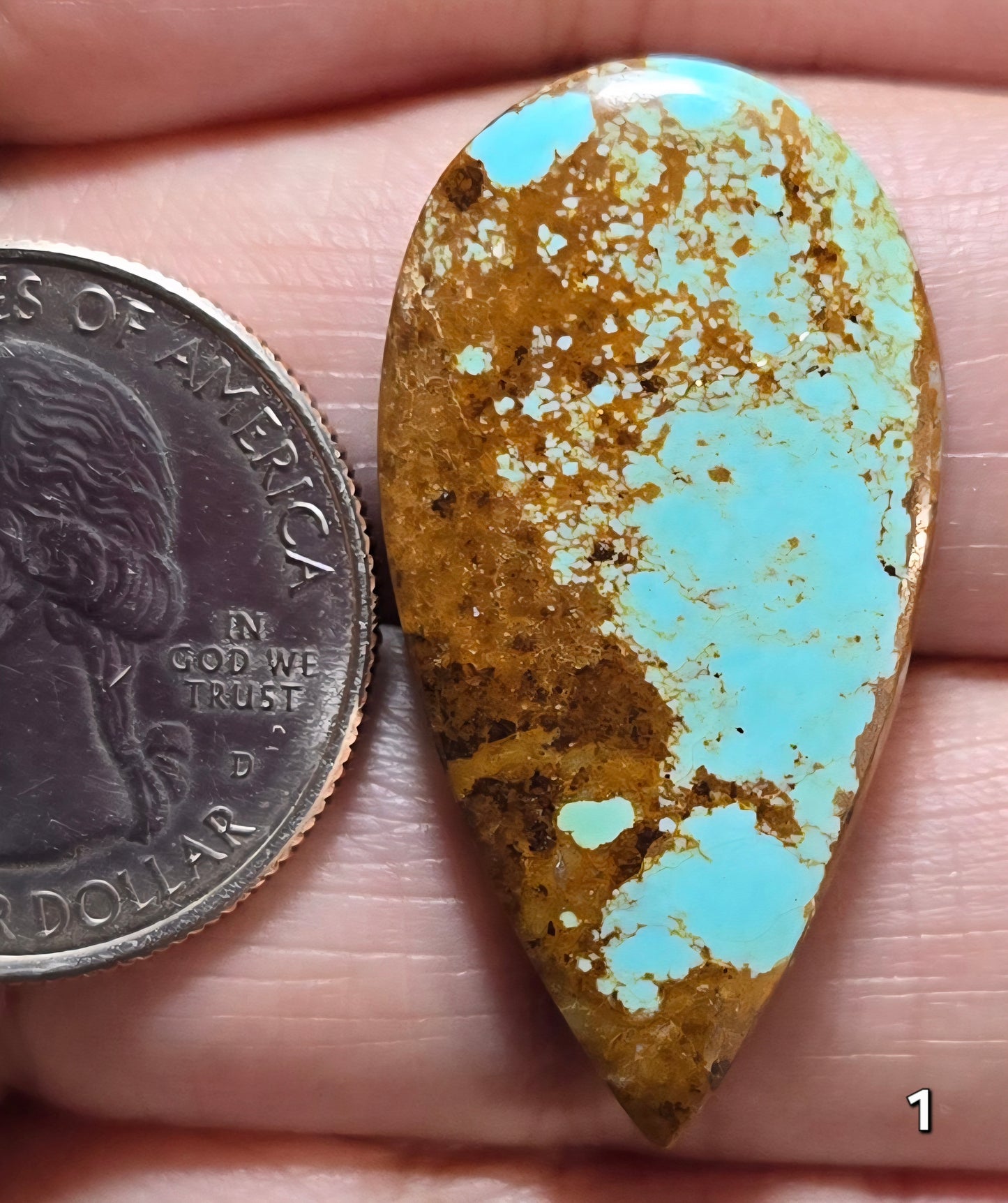 #1 No 8 Mine Turquoise