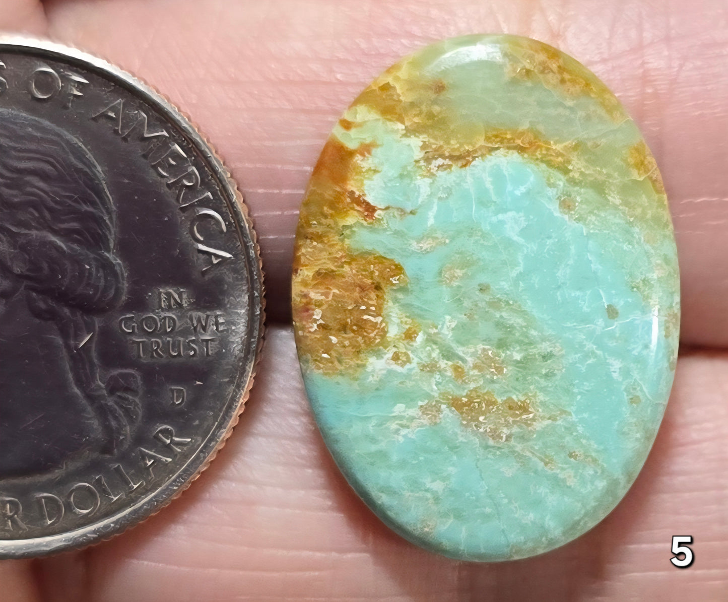 #5 No 8 Mine Turquoise