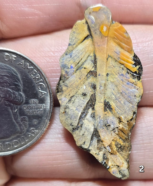 #2 Carved Boulder Opal