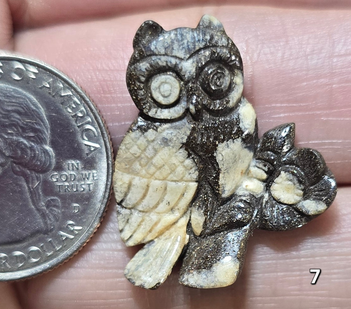 #7 Carved Boulder Opal