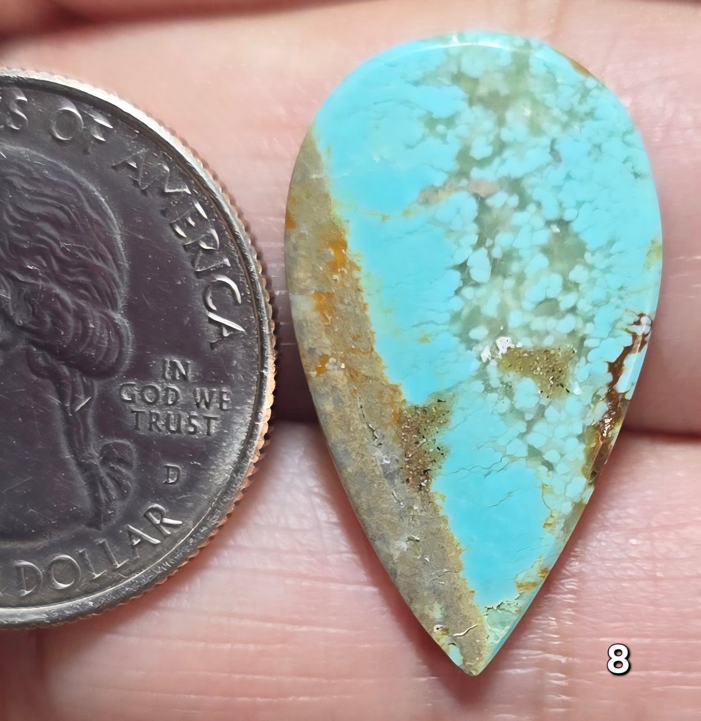 #8 No 8 Mine Turquoise