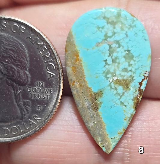 #8 No 8 Mine Turquoise