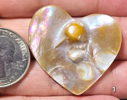 #1 Mother-of-Pearl Heart Pendant