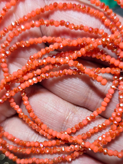 Coral Glow Crystal AB