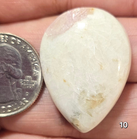 #10 Pink Tourmaline in Ivory Quartz