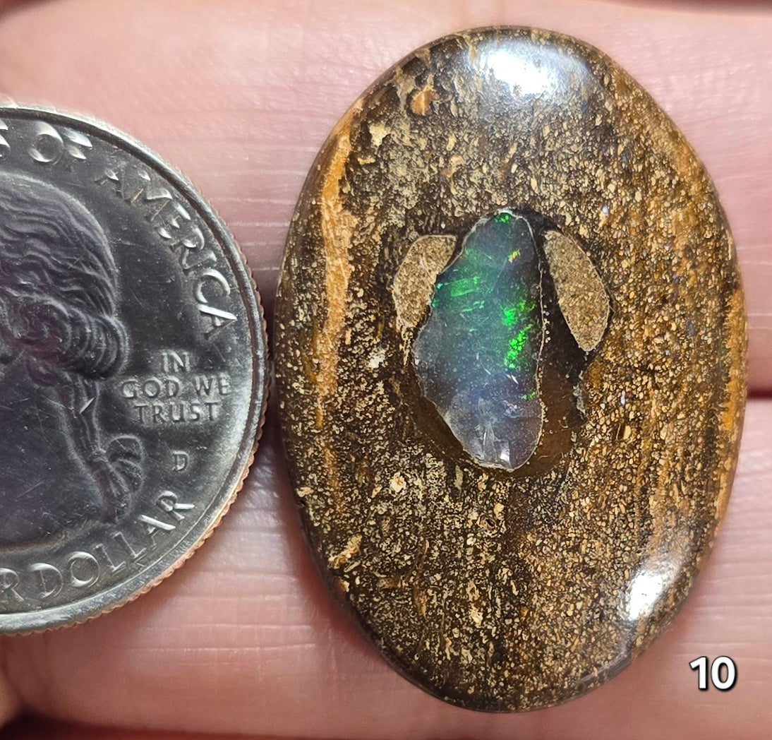 #10 Ethiopian Inlay Boulder Opal