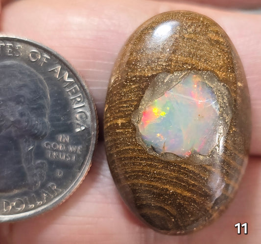 #11 Ethiopian Inlay Boulder Opal