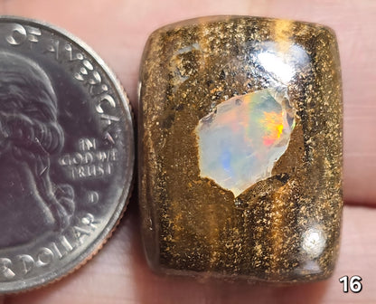 #16 Ethiopian Inlay Boulder Opal