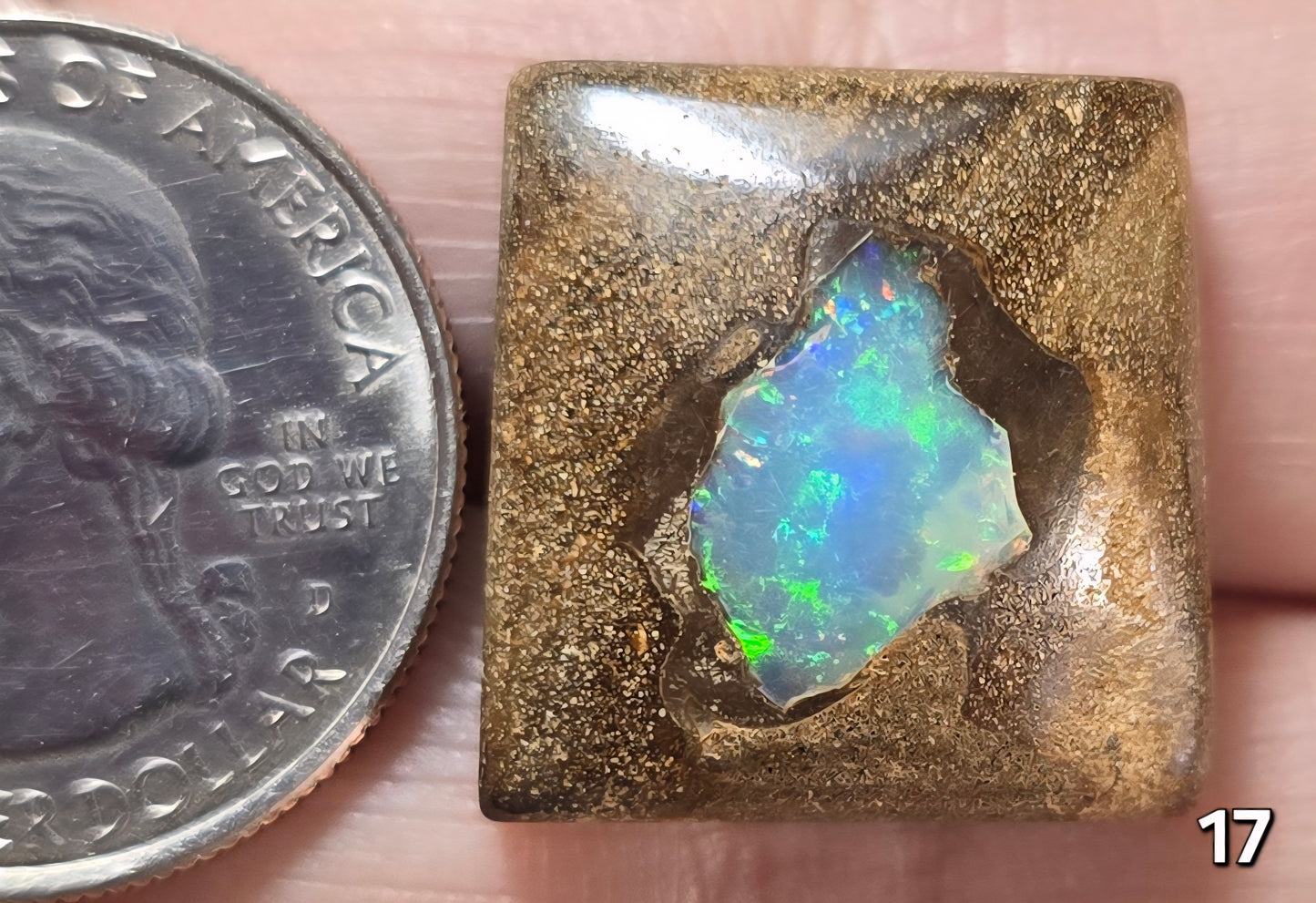 #17 Ethiopian Inlay Boulder Opal