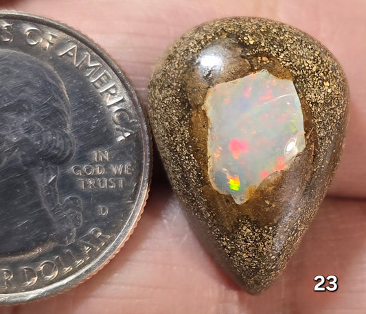 #23 Ethiopian Inlay Boulder Opal