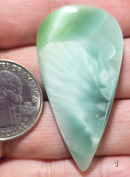 Statement Teardrop Hemimorphite Cabochon