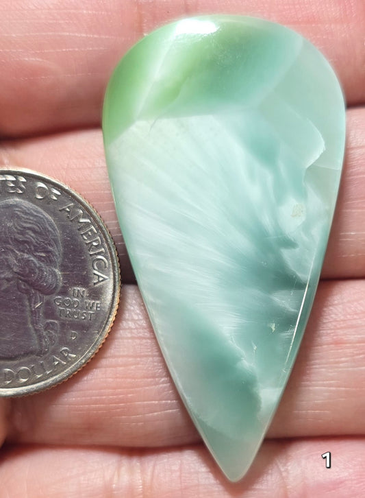 Statement Teardrop Hemimorphite Cabochon