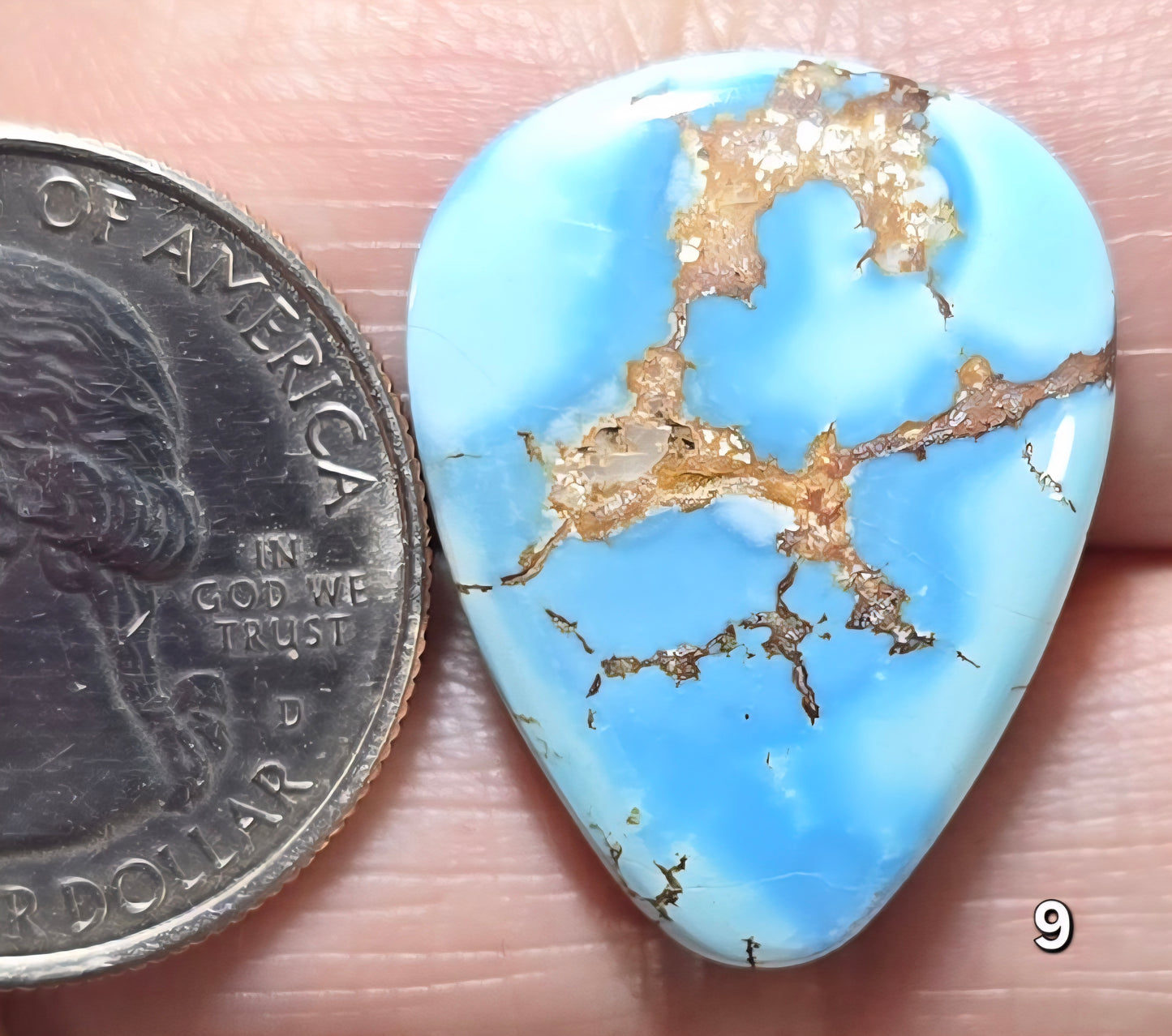 #9 Golden Hill Turquoise