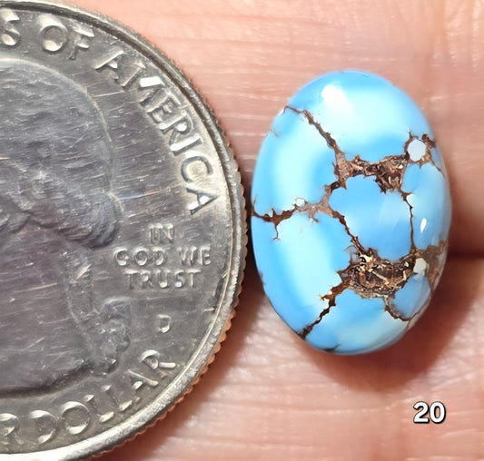 #20 Golden Hill Turquoise