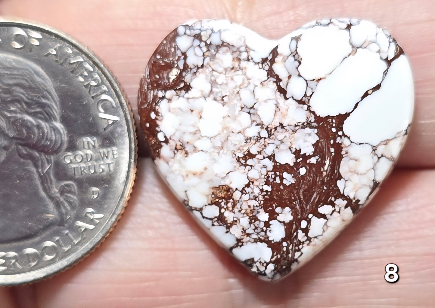 #8 Wild Horse Jasper Heart