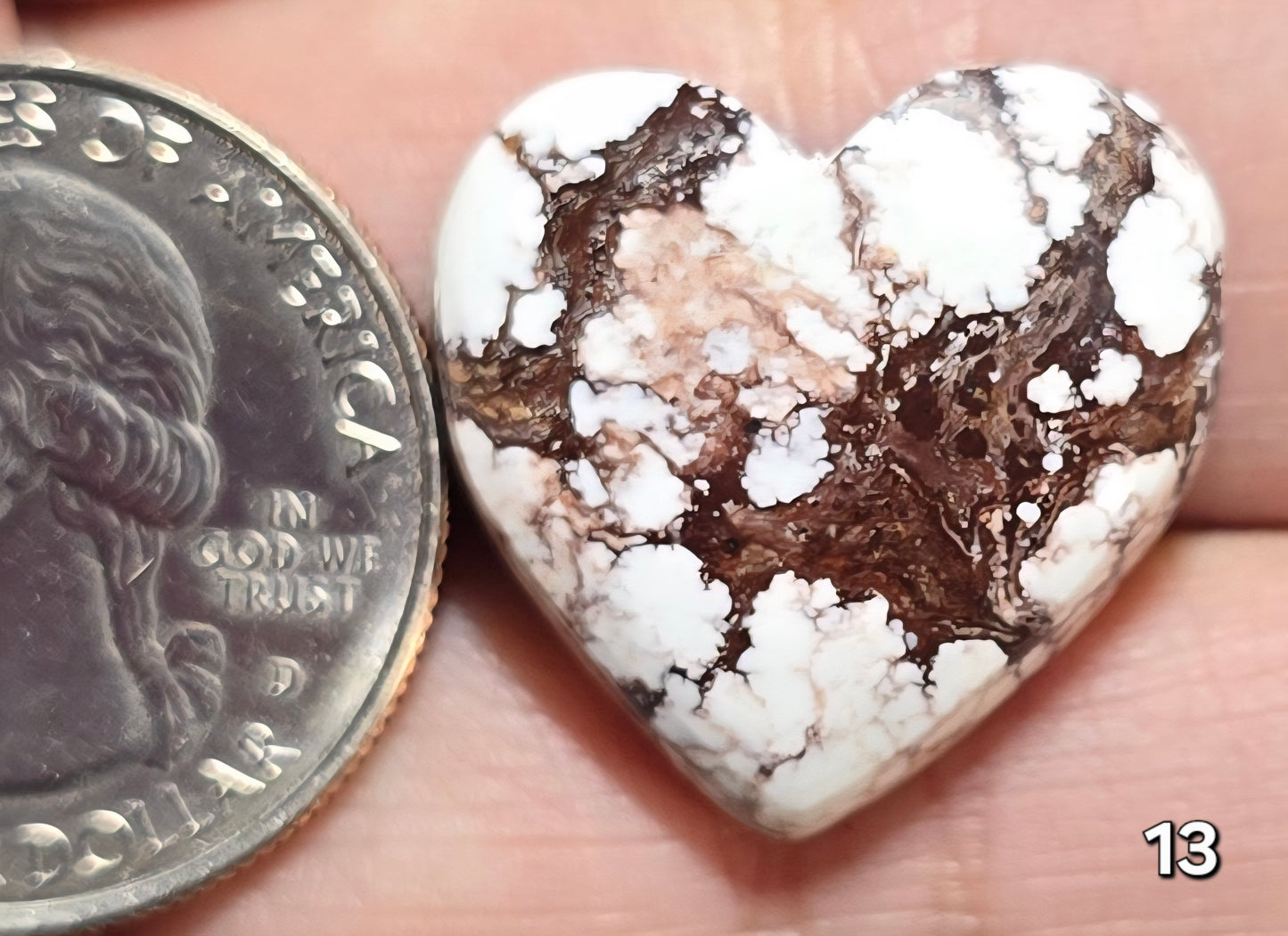 #13 Wild Horse Jasper Heart