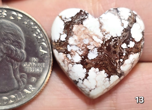 #13 Wild Horse Jasper Heart