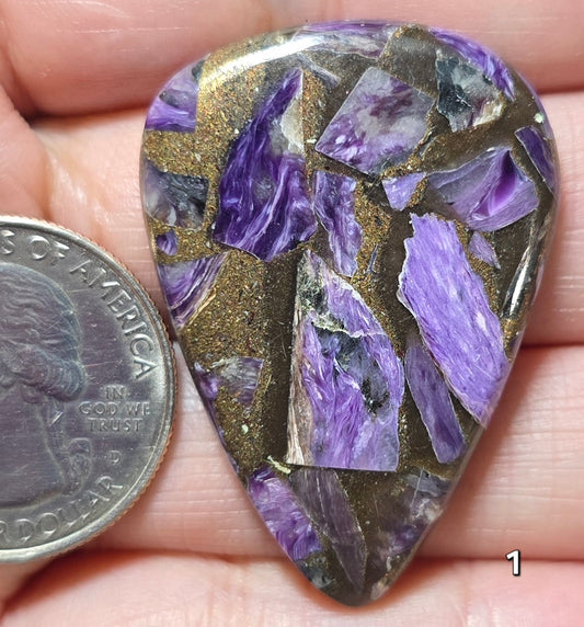 #1 Copper Charoite