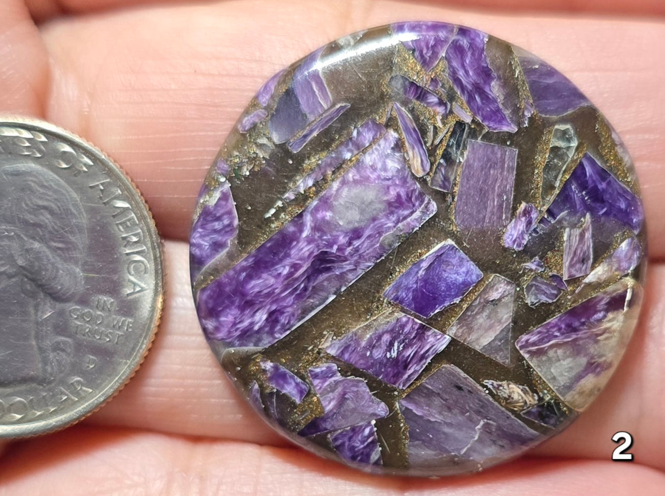 #2 Copper Charoite